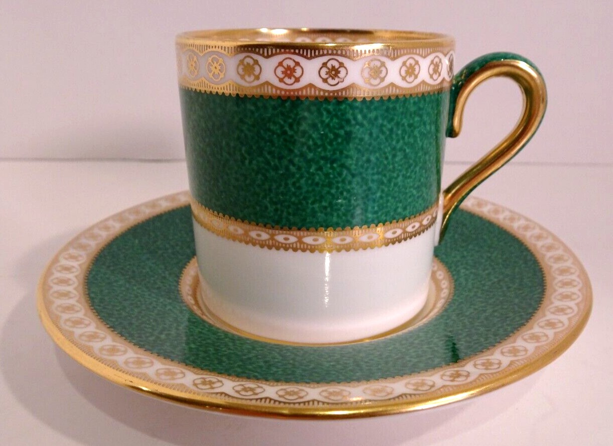 ウェッジウッド ユーランダーパウダーグリーン カップ＆ソーサー1客